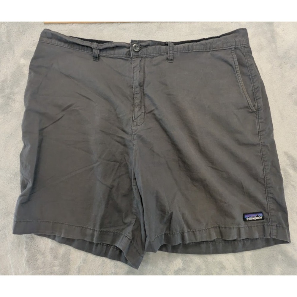 Patagonia Organic Cotton Shorts Mens 38 Gray Casual Outdoor